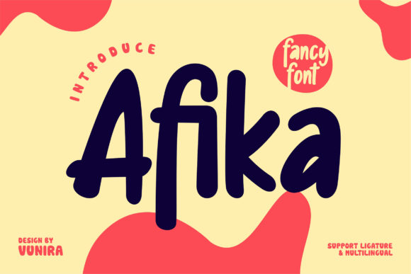 Afika: Bringing Joy to Web Typography with a Playful Display Font