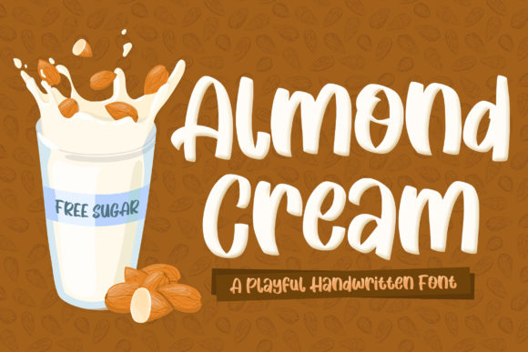 Almond Cream: A Friendly Handwritten Font for Modern Web Design