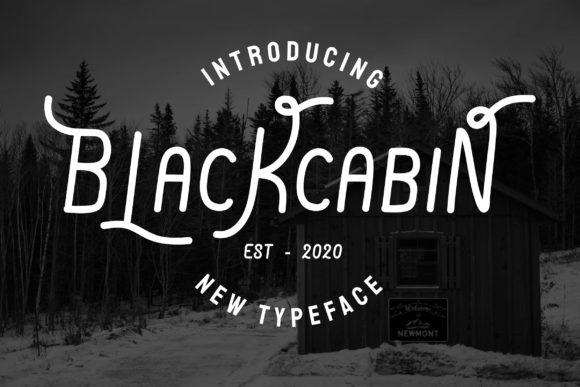 Blackcabin: A Bold Display Font for Marketers