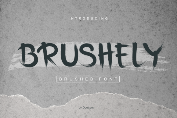 Brushely: A Unique Display Font for Bold Branding