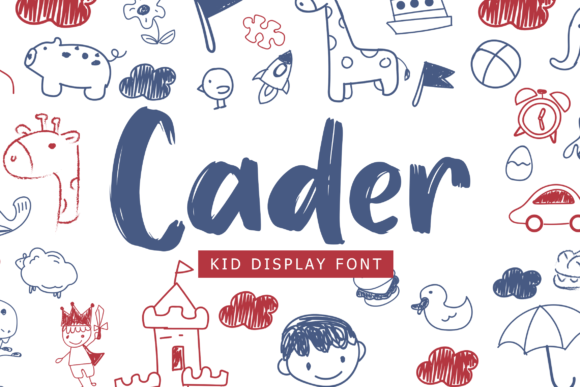 Cader: A Joyful Display Font for Web Designers and Digital Creators