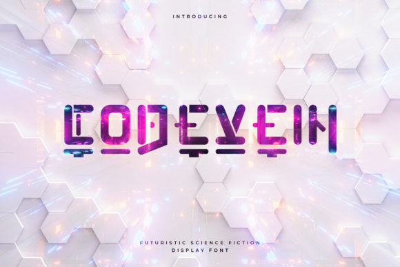 Codevein: A Bold Display Font for Unique Branding