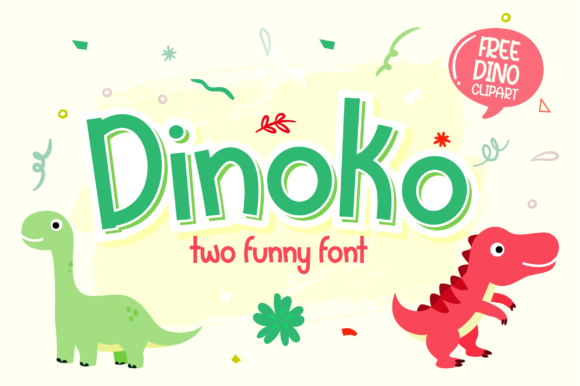 Dinoko: A Quirky Display Font for Bold Marketing