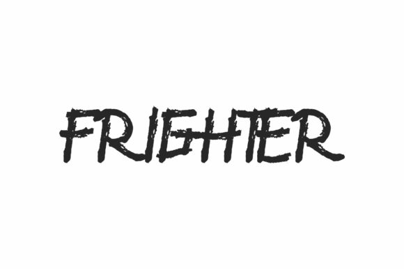 Frighter: A Spooky Display Font for Makers