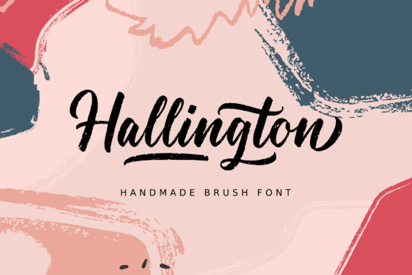Hallington: A Handmade Display Font for Modern Web Design