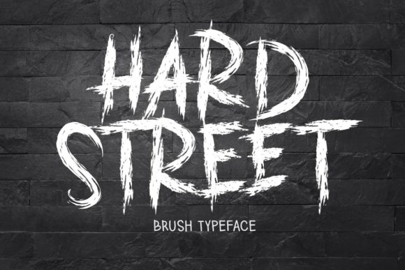 Hard Street: A Bold Display Font for Editorial Creativity