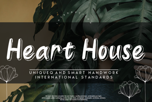 Heart House: A Display Font That Elevates Digital Branding