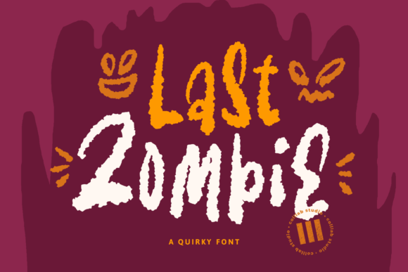 Last Zombie: A Brutal Display Font for Bold Branding