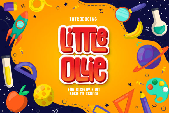 Little Ollie: A Joyful Display Font for Campaign-Ready Creatives