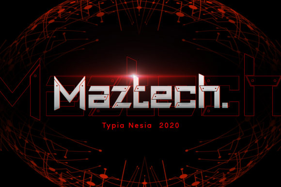 Maztech: The Ultimate Display Font for Digital Marketers