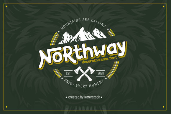 Northway: A Clean Display Font for Modern Editorial Design