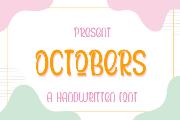 Octobers: A Quirky Display Font for Bold Campaigns