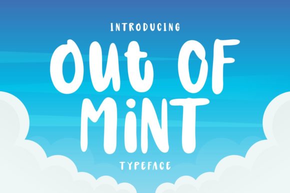 Out of Mint: A Joyful Display Font for Handmade Labels, Invitations, and More