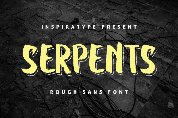 Serpents: A Distinctive Display Font for Web Design