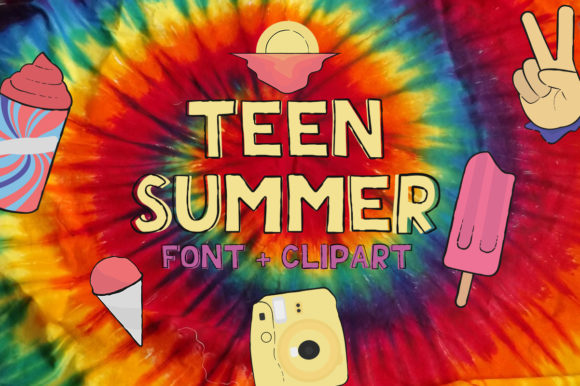 Teen Summer Font: Adding Energy to Campaign Visuals