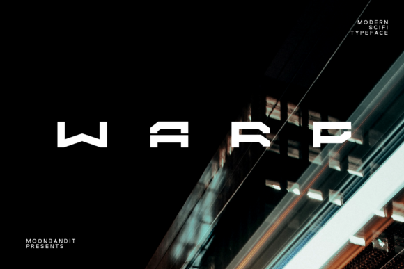 Warp: A Modern Display Font for Digital Brands
