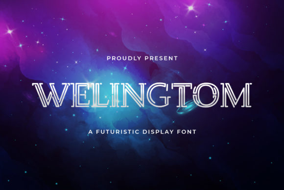 Welingtom: A Futuristic Display Font for Scroll-Stopping Digital Campaigns